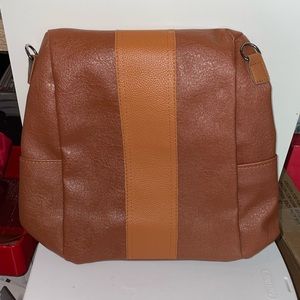 Brown Backpack Purse